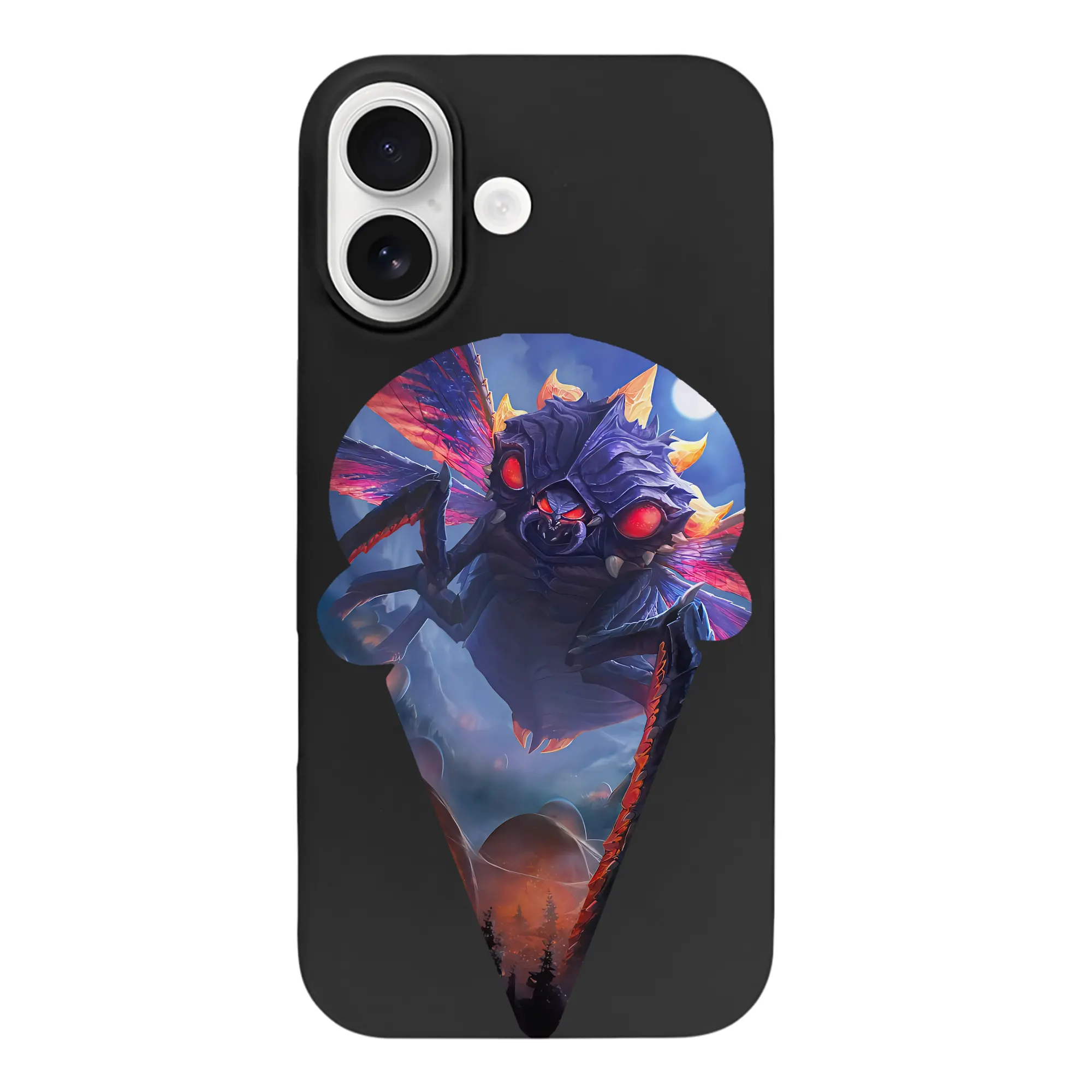 ゴジラ グッズ,バトラ - iPhone 17 シリーズ シリコンケース 薄型 耐衝撃 指紋防止 ソフトタッチカバー 精密フィット 傷防止 保護ケース iPhone 17/17 Air/17 Pro/17 Pro Max 対応